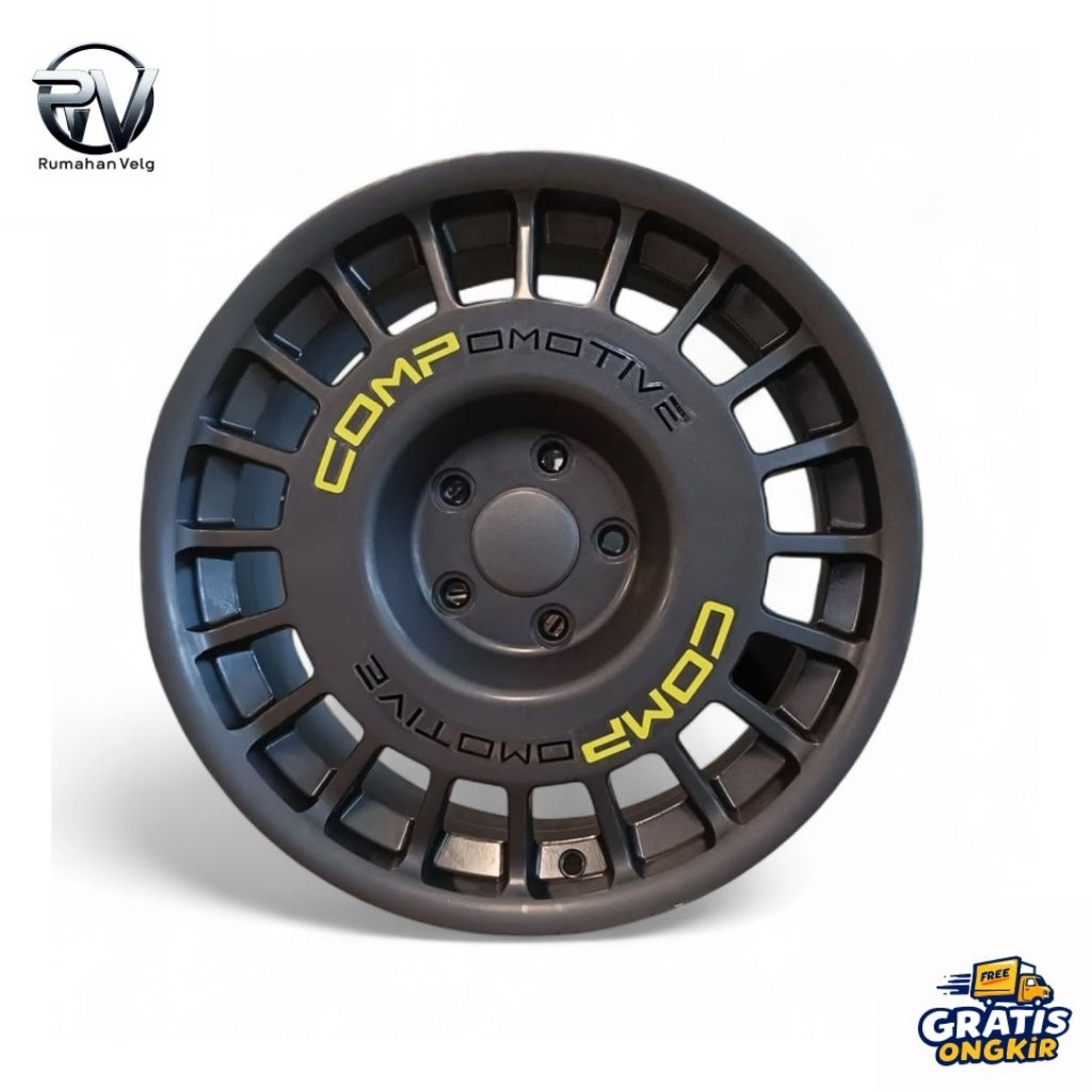 Velg Rally COMPOMMOTIVE Ring17x7 Lobang.5 Pcd.114,3 Et.38