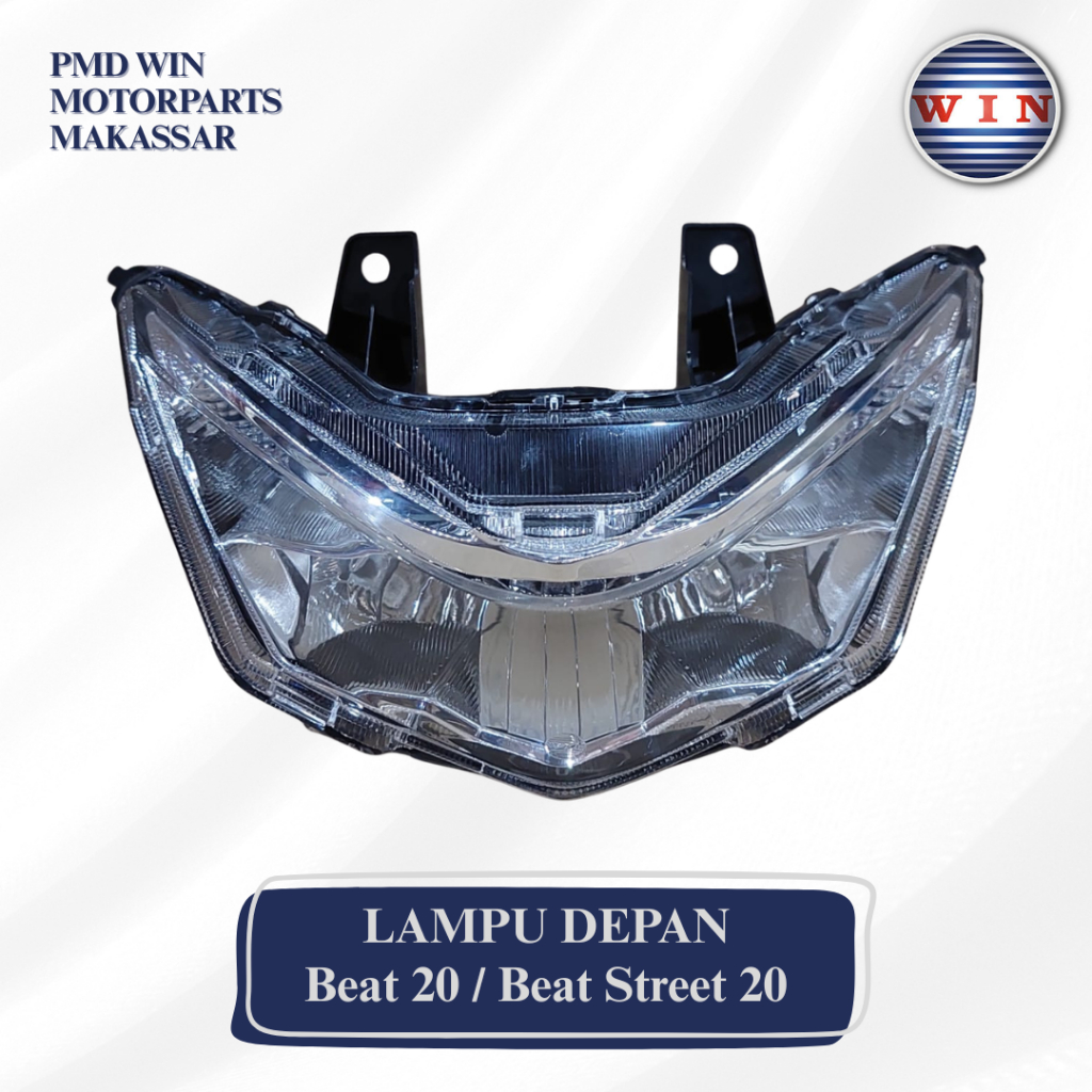 Lampu Depan Beat 20 / Beat Street 20 + LED
