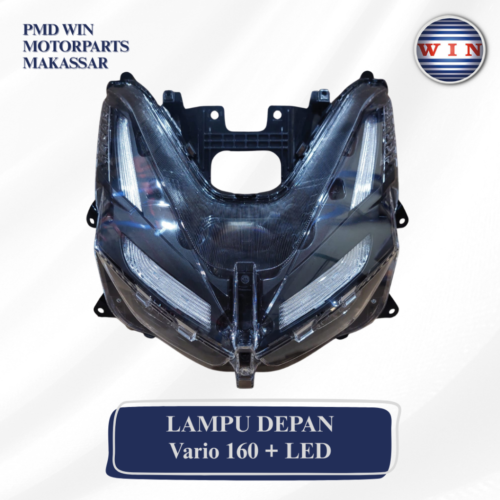 Lampu Depan Vario 160 + LED