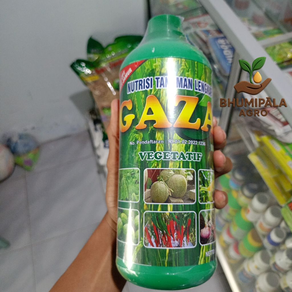 Gaza Cair NPK++ dengan Unsur Hara Lengkap