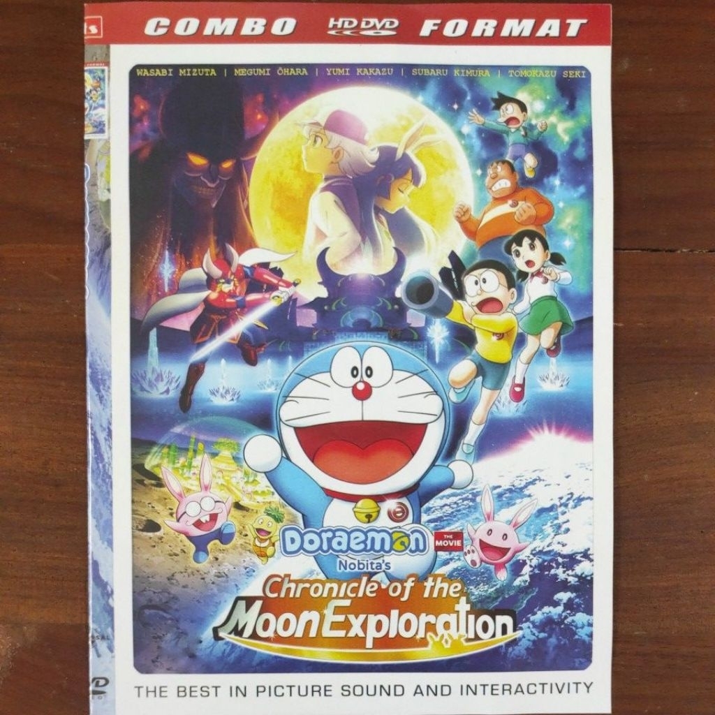 Kaset Film Anak Doraemon Nobita Chronicle of Moon Exploration