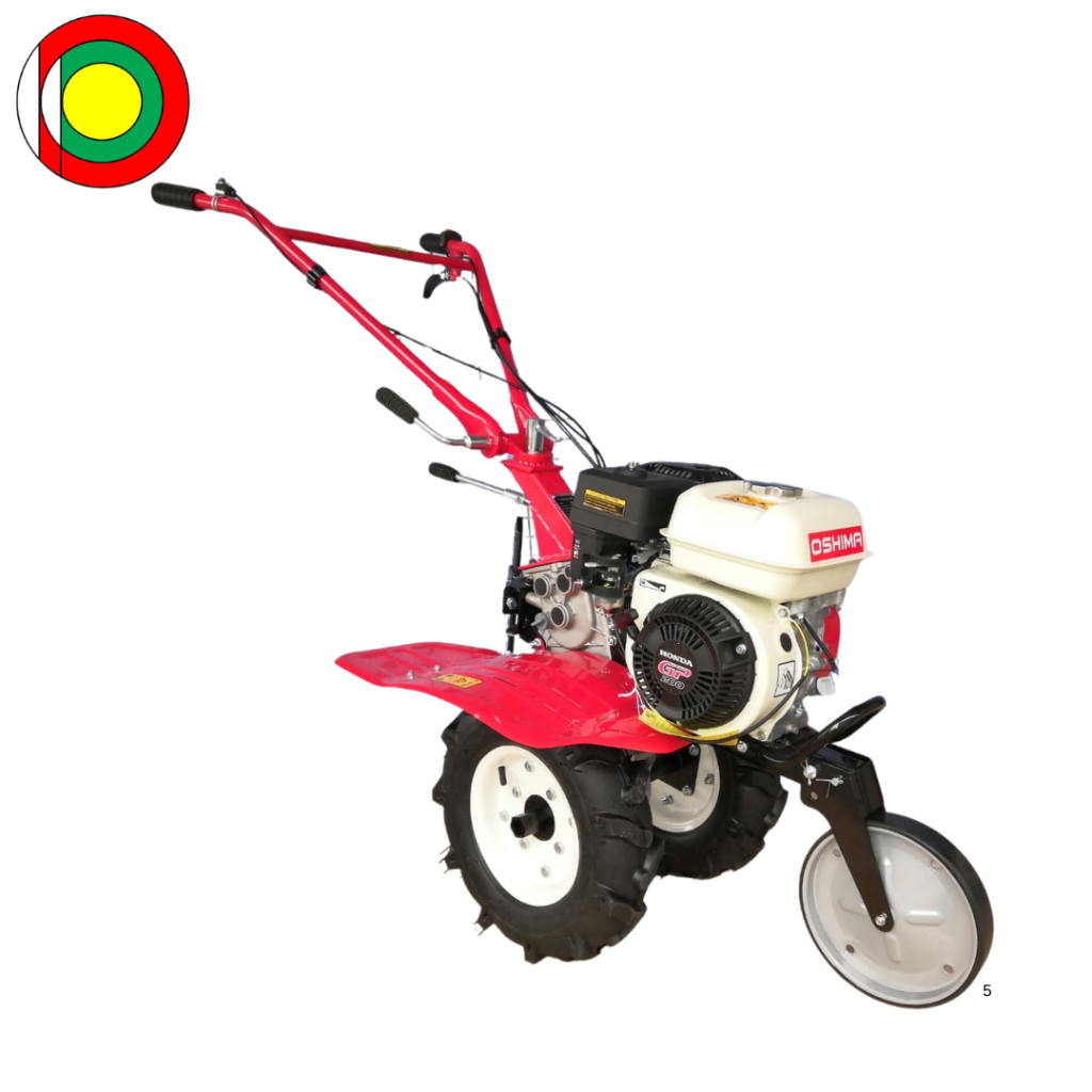 KB500T Mesin Mini Tiller / Cultivator  + Mesin Bensin - OSHIMA V Belt