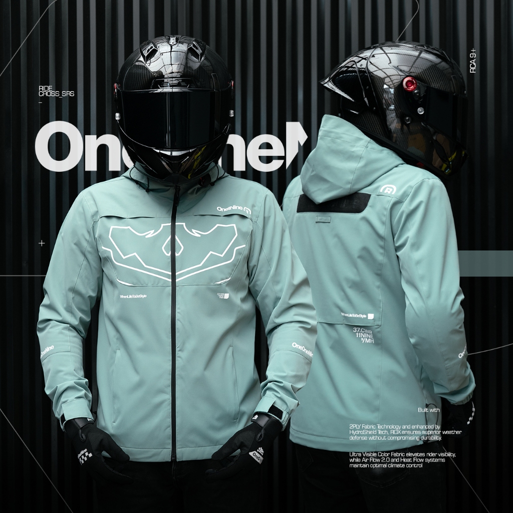 Oneonenine Ksr Jaket Riding RDX DUSTY Series - Jaket Motor Body Protector