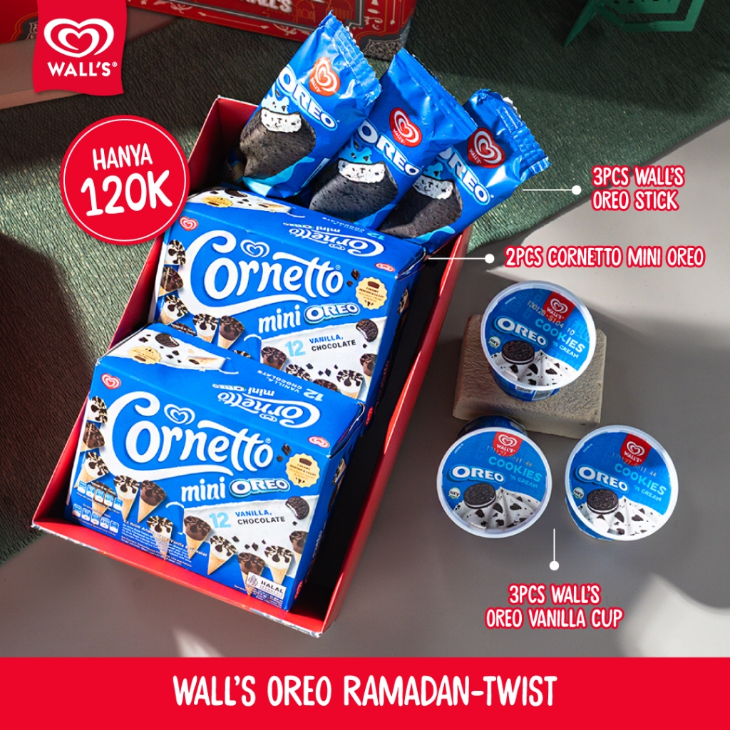 Wall’s Oreo Ramadan-Twist - Es Krim / Ice Cream Hampers Bundle