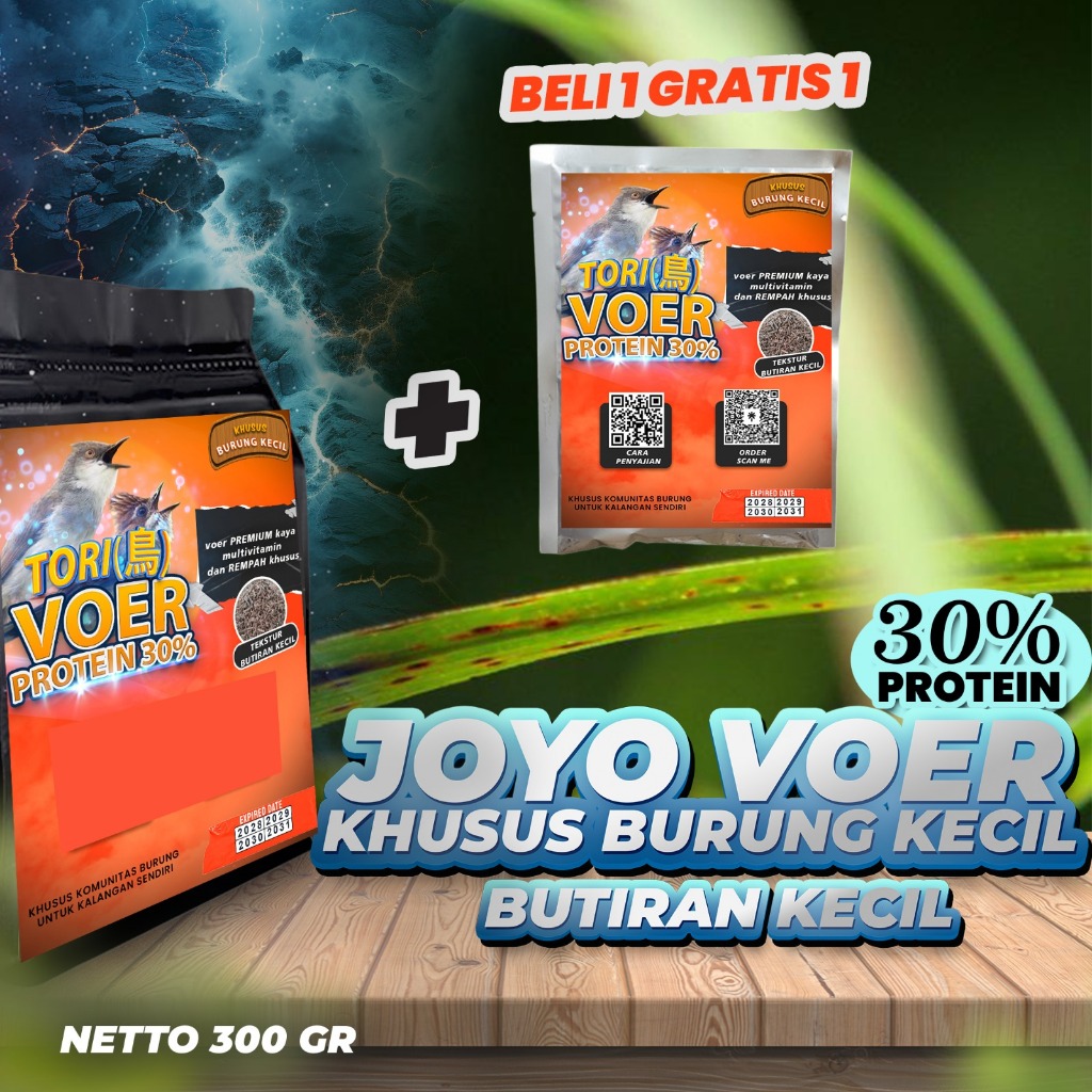 MAKANAN BURUNG KECIL | VOER BURUNG KECIL| VOER HARIAN | VOER NUTRISI KOMPLIT | VOER BURUNG KECIL KAS