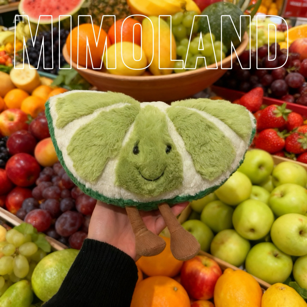 Boneka Buah / Boneka Semangka / Amuseable Watermelon Lime Jellycat