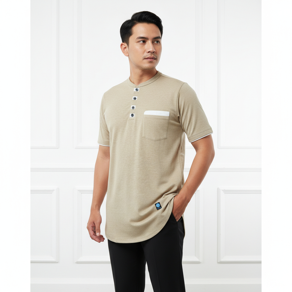 Ereste269 Baju Kokoh Muslim Pria Milo