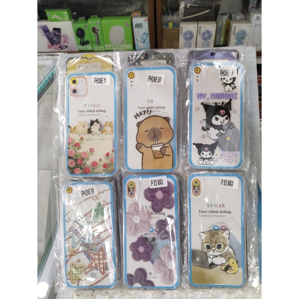 CASE TRANSPARAN  MOTIF GAMBAR IPHONE