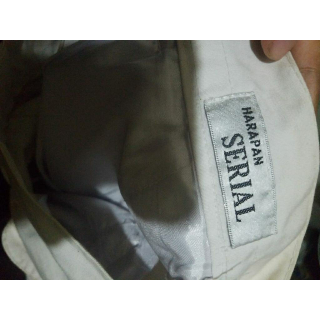 Celana Sekolah Smp/sma Putih Panjang perlu Wantek