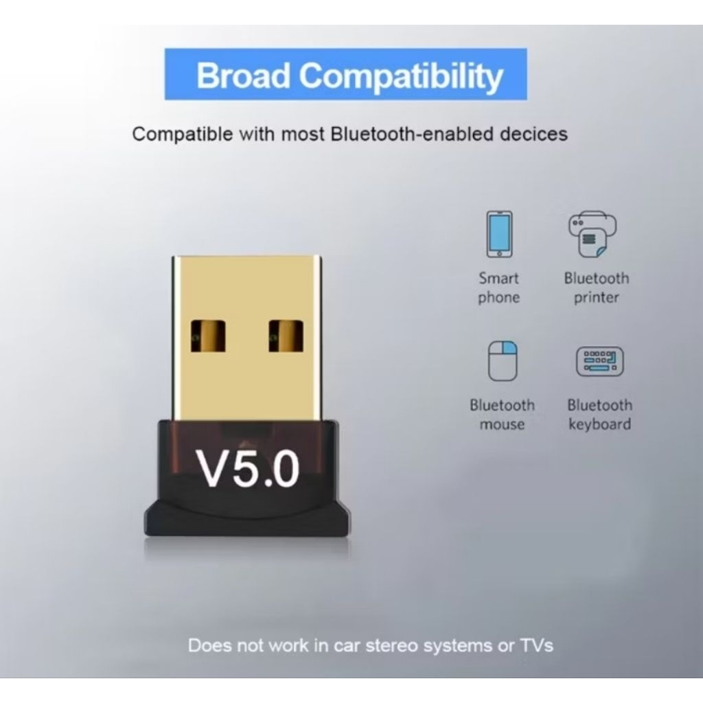 Bluetooth Receiver PC / Bluetooth USB Dongle 5.0 / Bluetooth Dongle PC/ Bluetooth