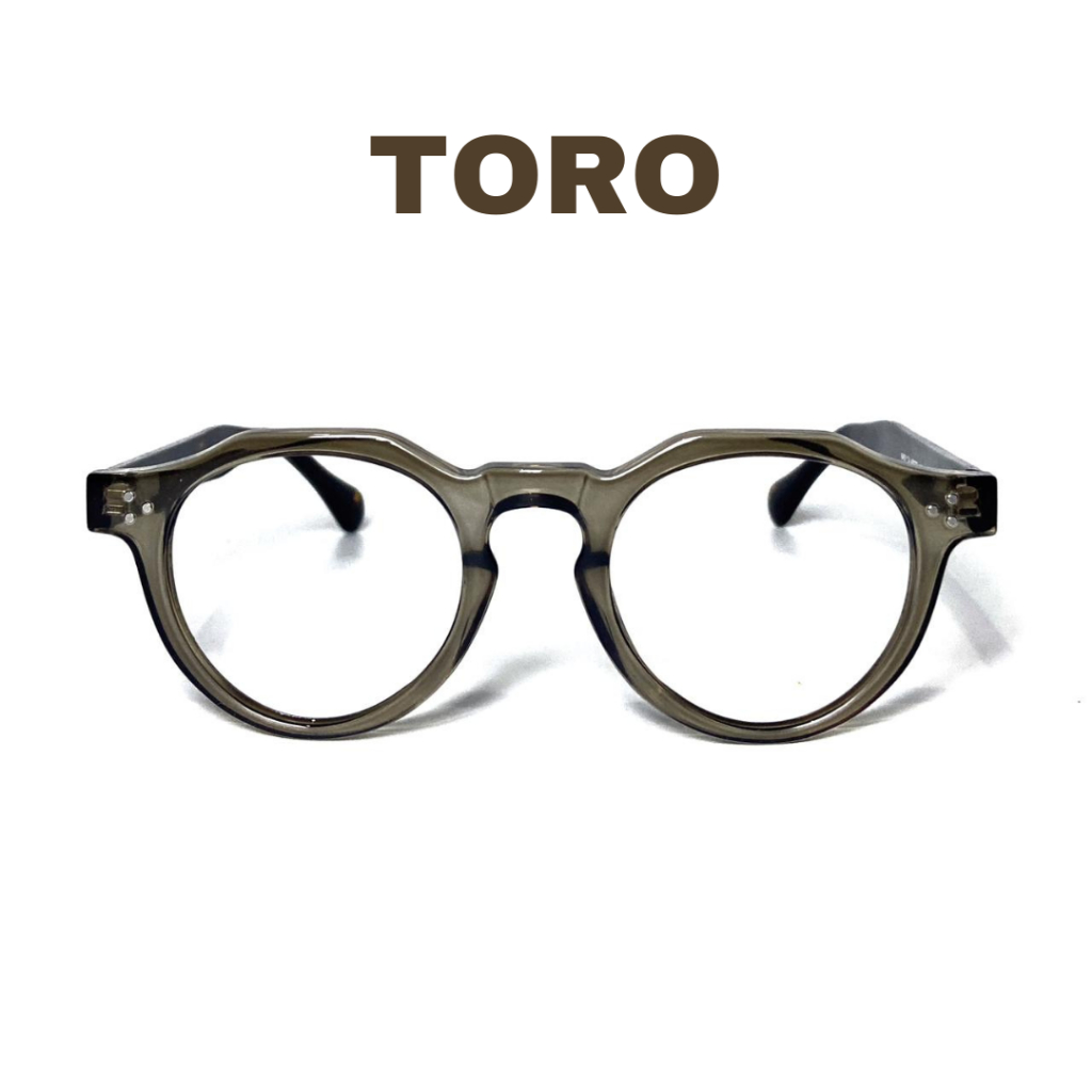 Frame Kacamata Toro - Semi Bulat, Kokoh, Engsel Per