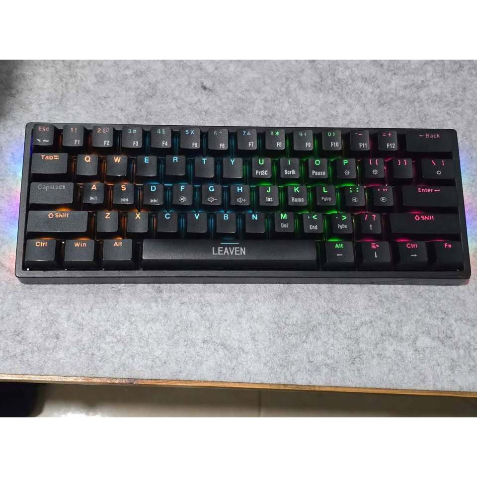 Keyboard Mechanical Leaven K620 Blue switch (baca deskripsi)