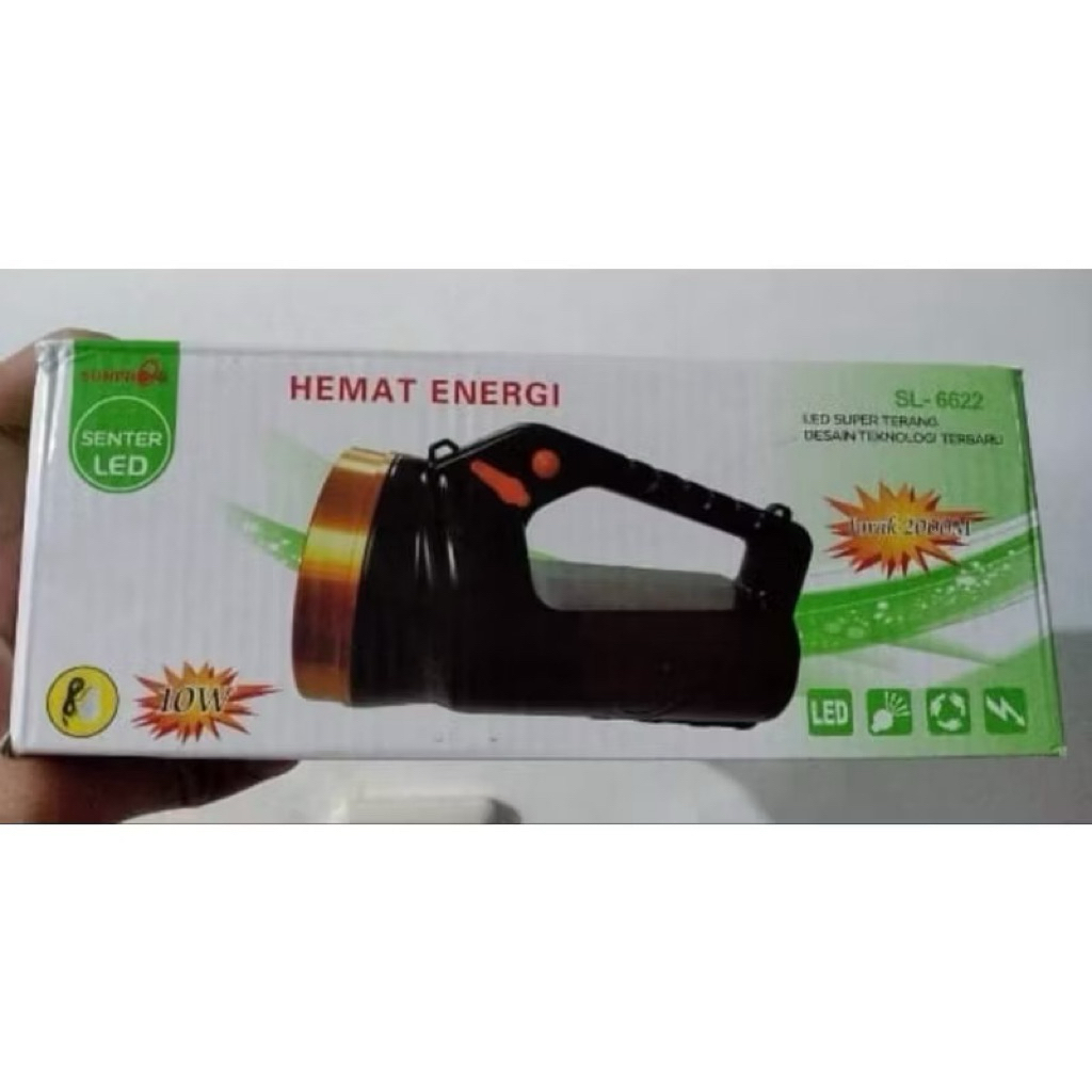 Sunpro SL 6622 Senter Tangan jarak 2000m