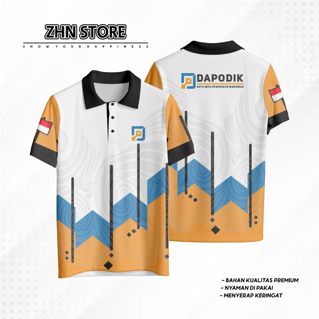 Kaos Operator Dapodik | Baju Operator Dapodik | Jersey Operator Dapodik | Seragam DAPODIK OPERATOR |