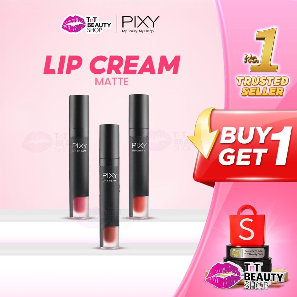 Pixy Lip Cream Matte | Lipstick Cair | Tnt Beauty Shop