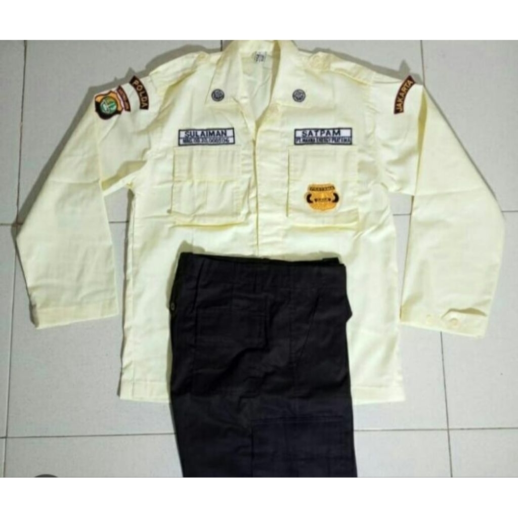 Bajupdh/pdl satpam + Atribut