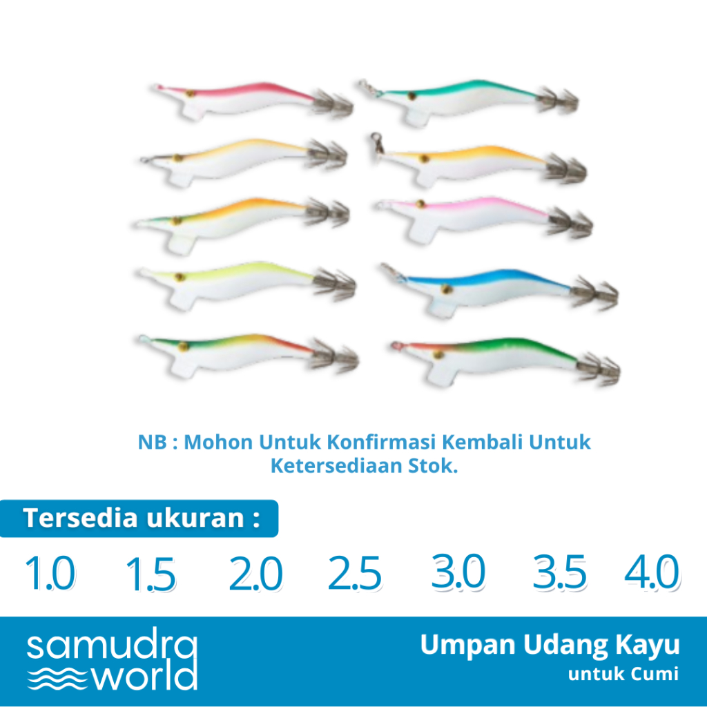 Umpan Udang Egi Kayu