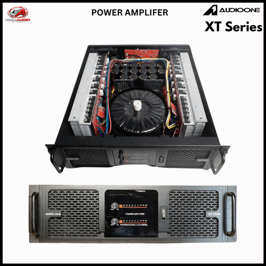 Power Amplifier XT Series 1600 1800 2000 2 Channel Garansi Resmi Audio One | GLODOK AUDIO