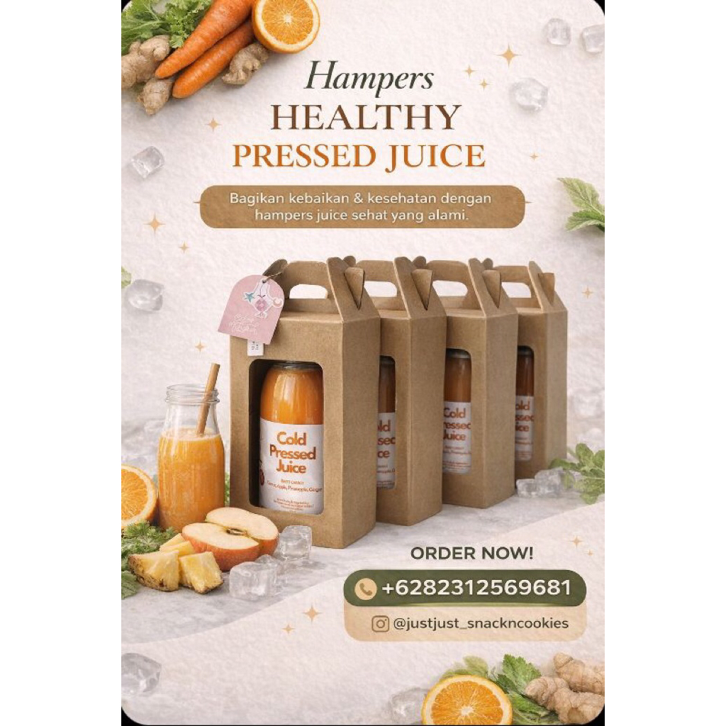 PREMIUM HEALTHY PRESSED JUICE HAMPERS