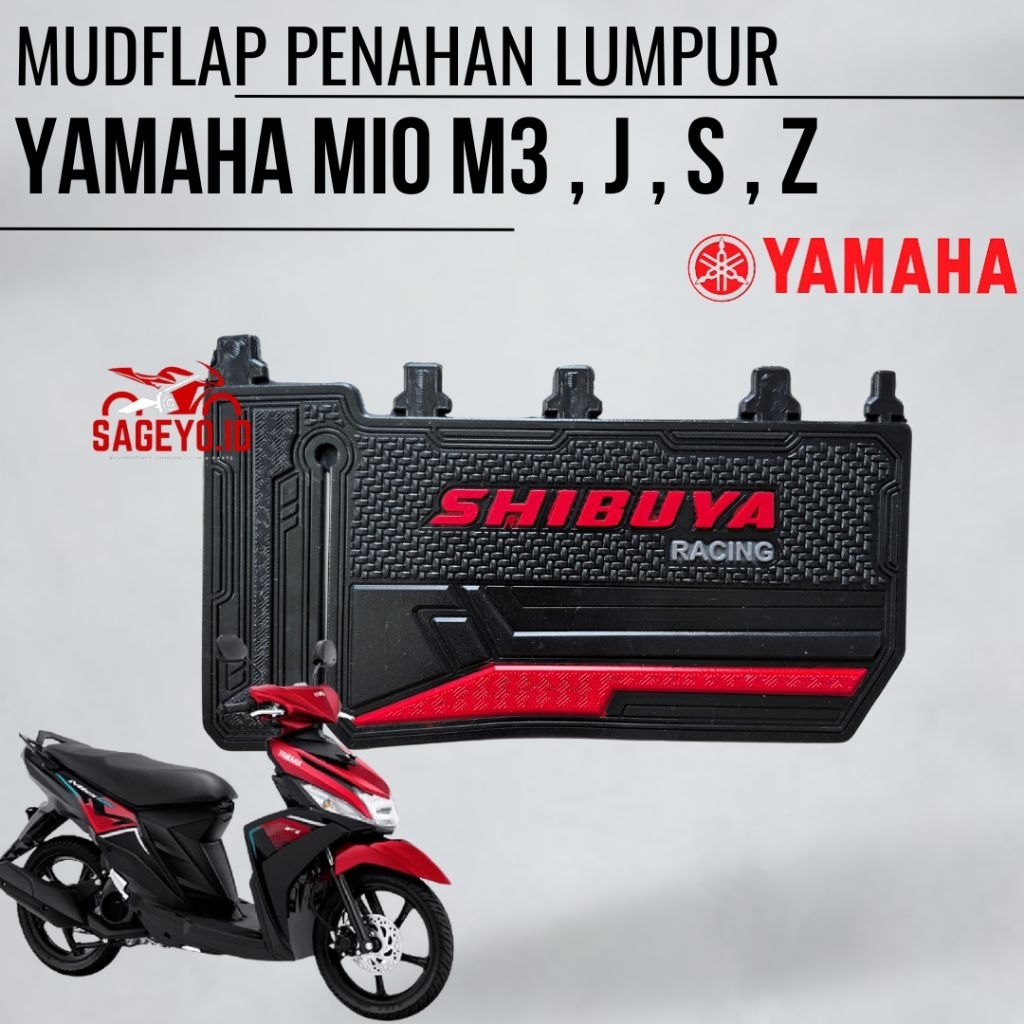Mudflap Penahan Lumpur Mio M3, Mio J, Mio Z, Mio S / Mud Flap Mio Premium