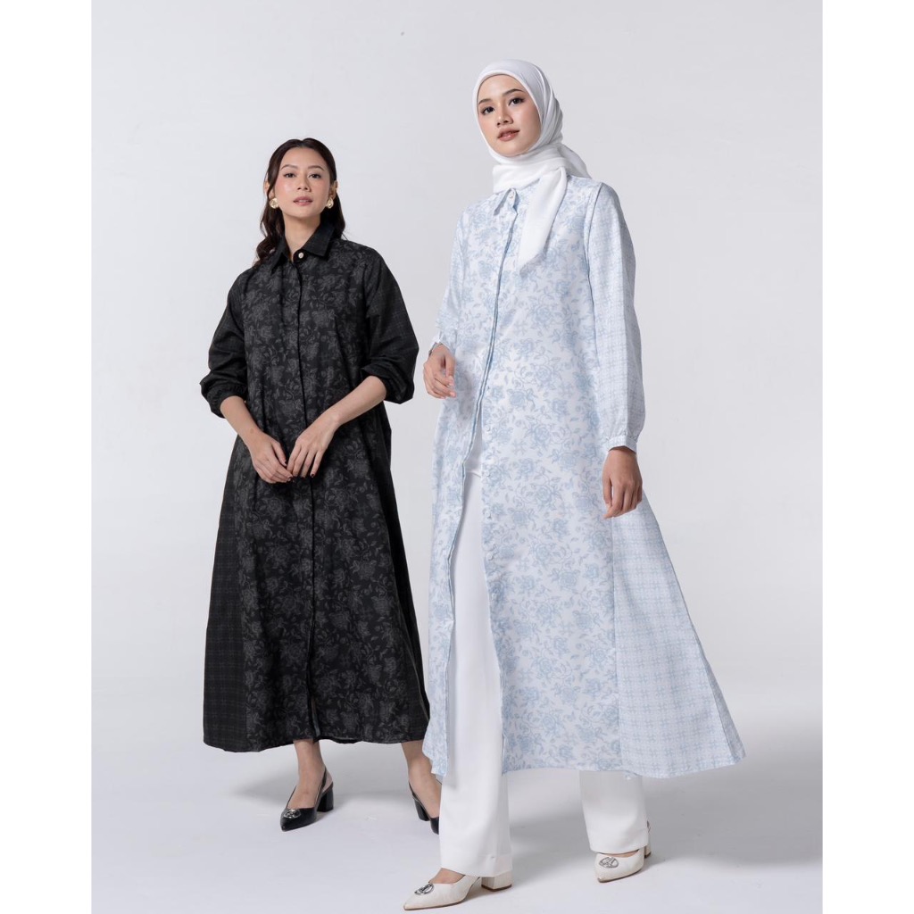 Ayu by Ayu Lestari X Rossa Beauty - Toile de Rosa Outer Dress