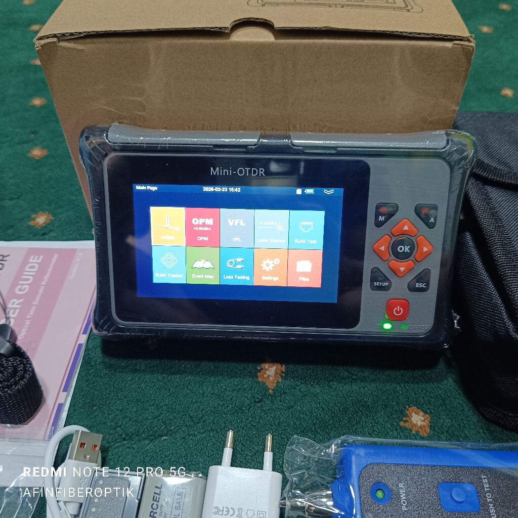 otdr skycom mini/otdr 2 lamda touchscreen/otdr mini