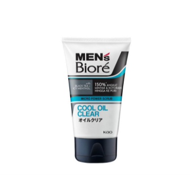 Sabun Cuci Muka Mens Biore Cool Oil Clear