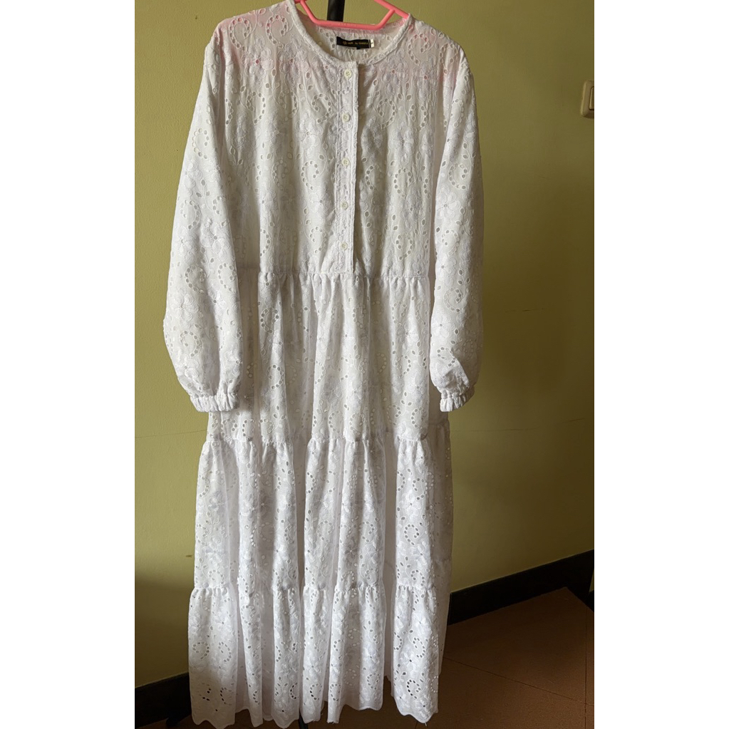 DRESS PUTIH NAMIRA JUMBO