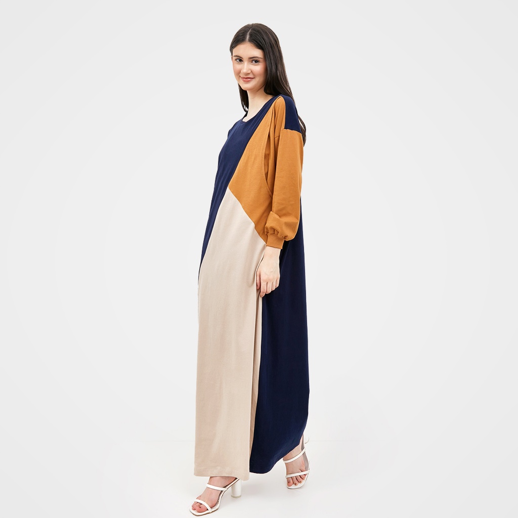 Nyonya Nursing Wear - Bayuni - Baju Ibu Hamil Dan Menyusui - Colorblock Family Set
