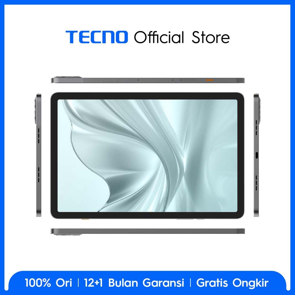 TECNO MEGAPAD SE 8+8GB*256GB, Qualcomm Snapdragon 685, 8000mAh, Hybrid Sim-Card, 11inch Eye Care FHD+, TECNO AI, 4 speaker Dolby Atmos - megapadse - Gambar 3