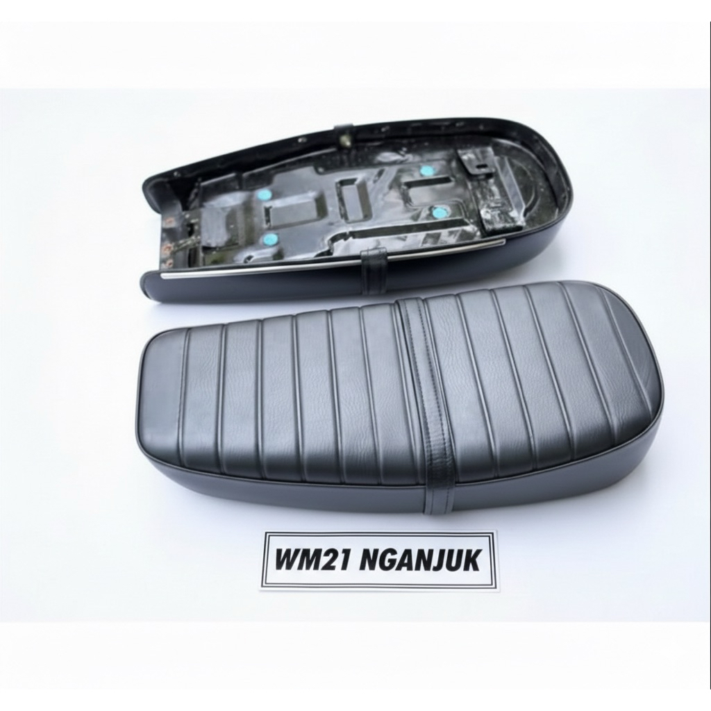 Jok CB Model PSP CB100 CB125 Press Original - Jok Motor Japstyle Custom Klasik Berkualitas