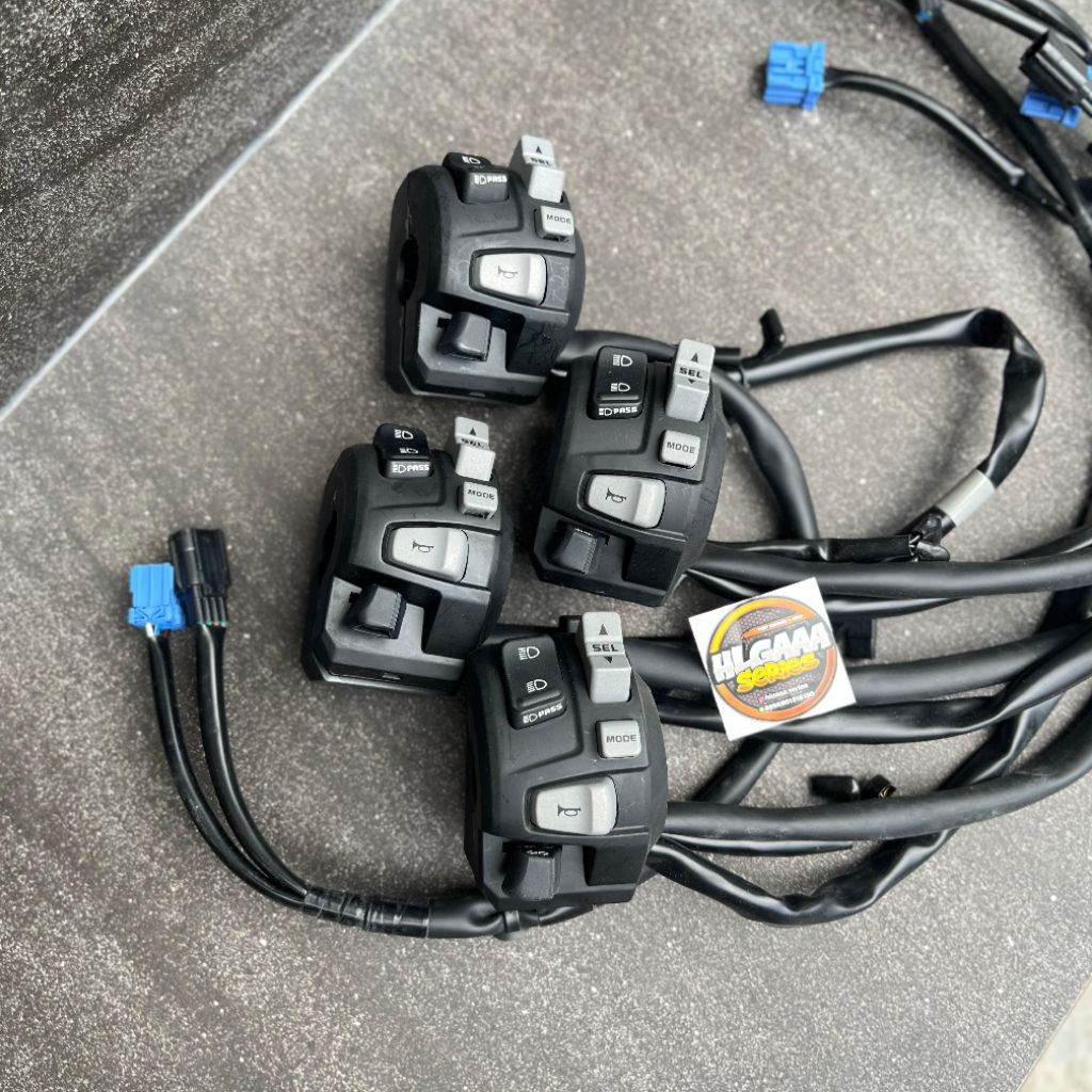 HOLDER CRF 1000 ORIGINAL BARU SAKLAR KIRI CRF 1000 TWIN FORZA ORIGINAL BARU