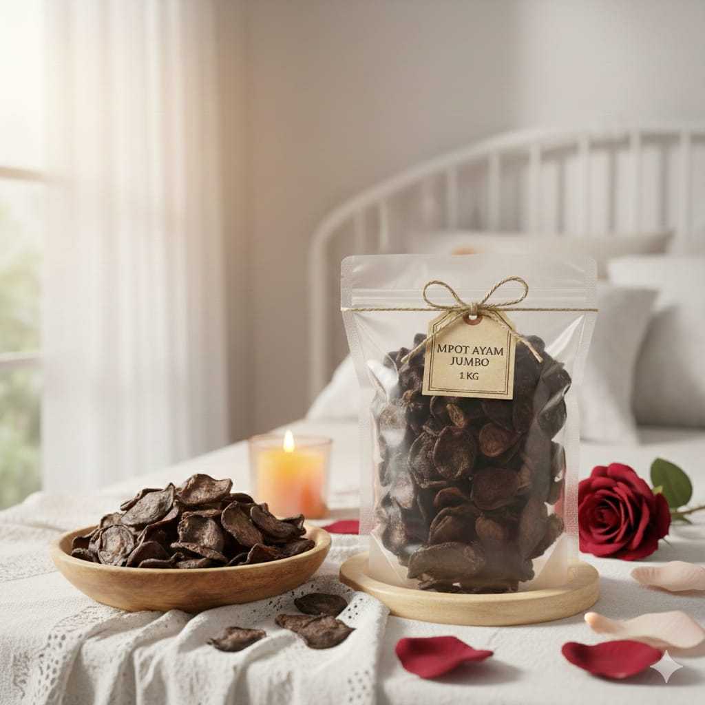 Empot Mpot Ayam Jumbo Asli Original Tanpa Bahan Kimia 1 Kg Kilogram  - Obat Ampuh Kesehatan Kewanita
