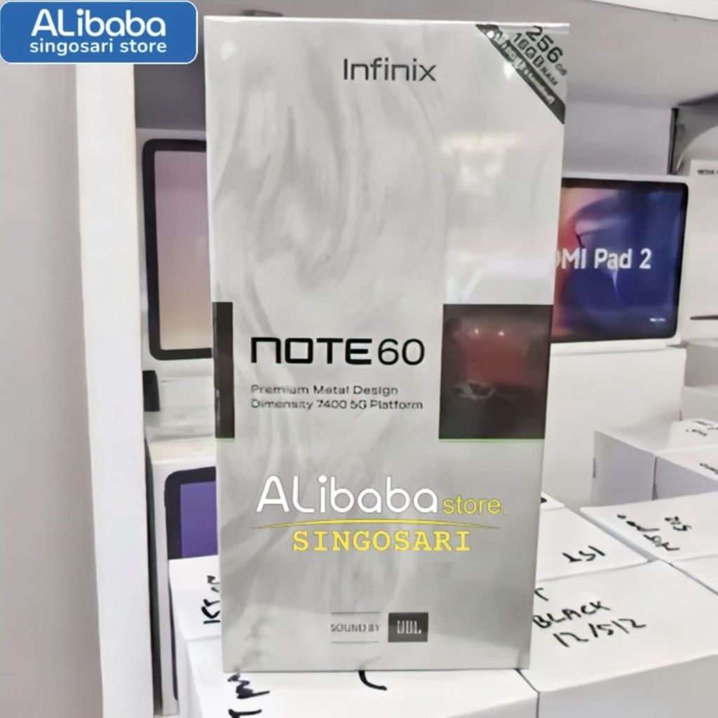 Ganti HP Gak Pakai Ribet Infinix Note 60 RAM 16GB/256GB Resmi. Garansi Aman 1 Thn