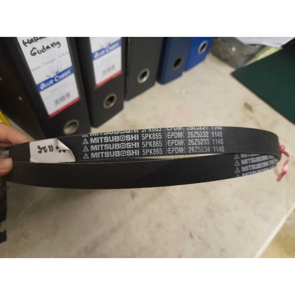 FANBELT KIJANG KAPSUL 7K 5PK865 MITSUBOSHI