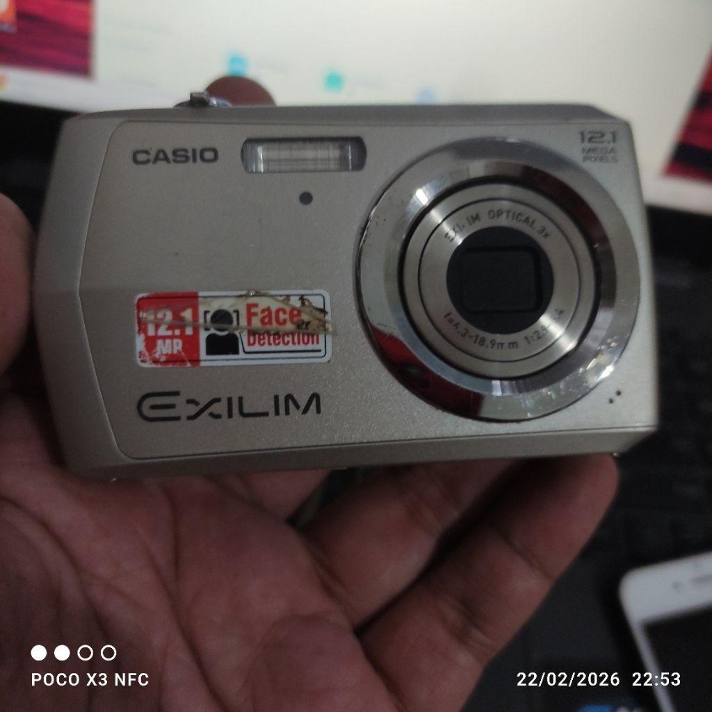 kamera digital Casio Exilim EX-Z16 cek catatan deskripsi