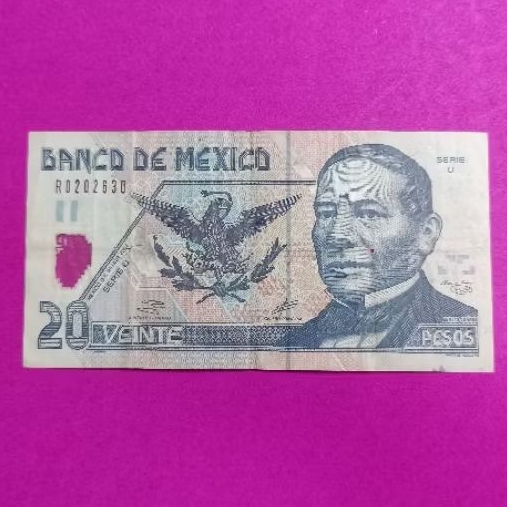UANG MEXICO 2O PESOS