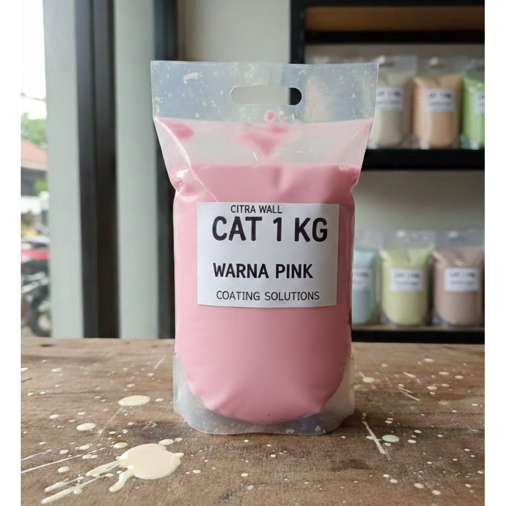 CatTembokKiloanWarnaPink