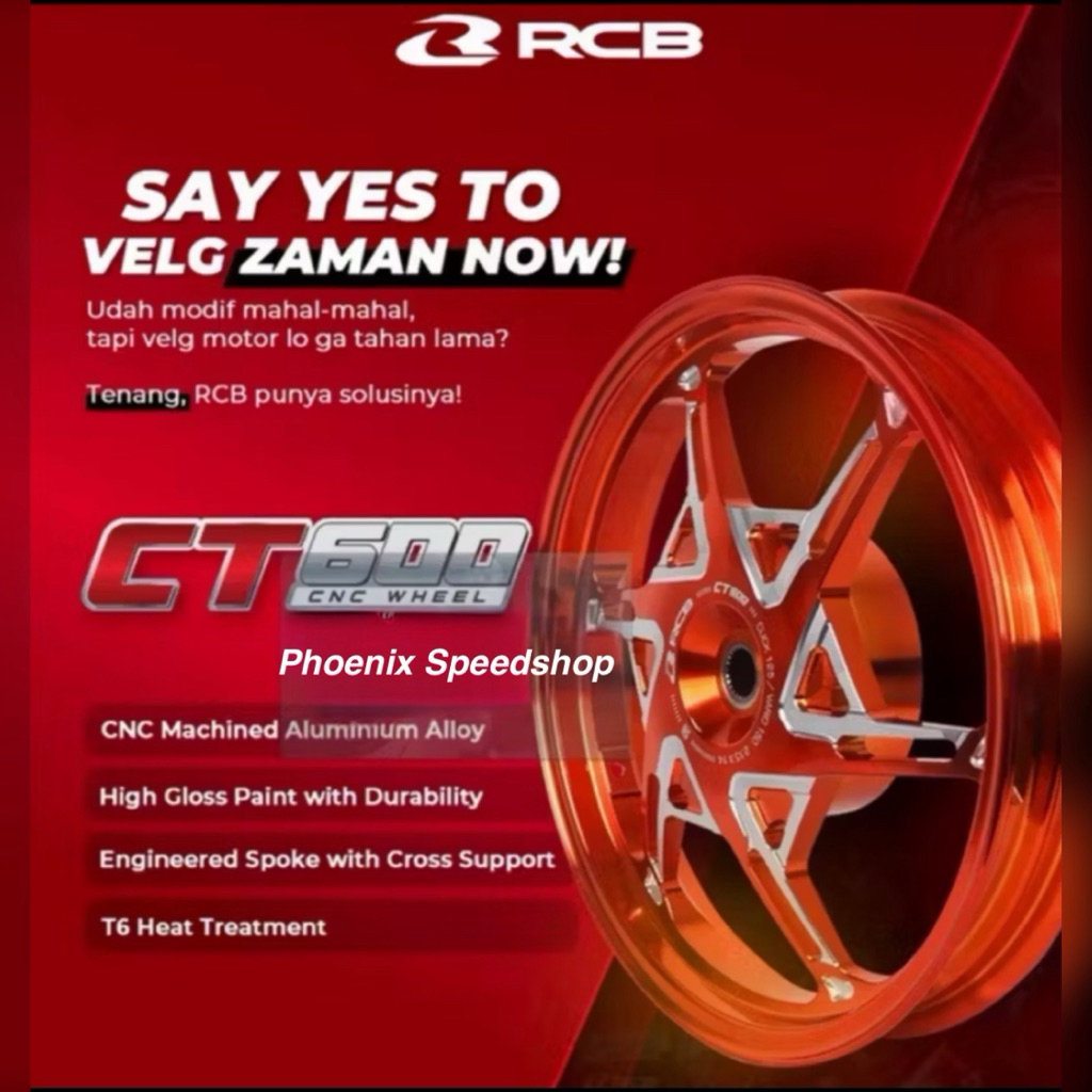 Velg RCB CT600 Aerox