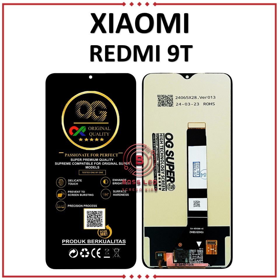 LCD TOUCHSCREEN XIAOMI REDMI 9T ORIGINAL