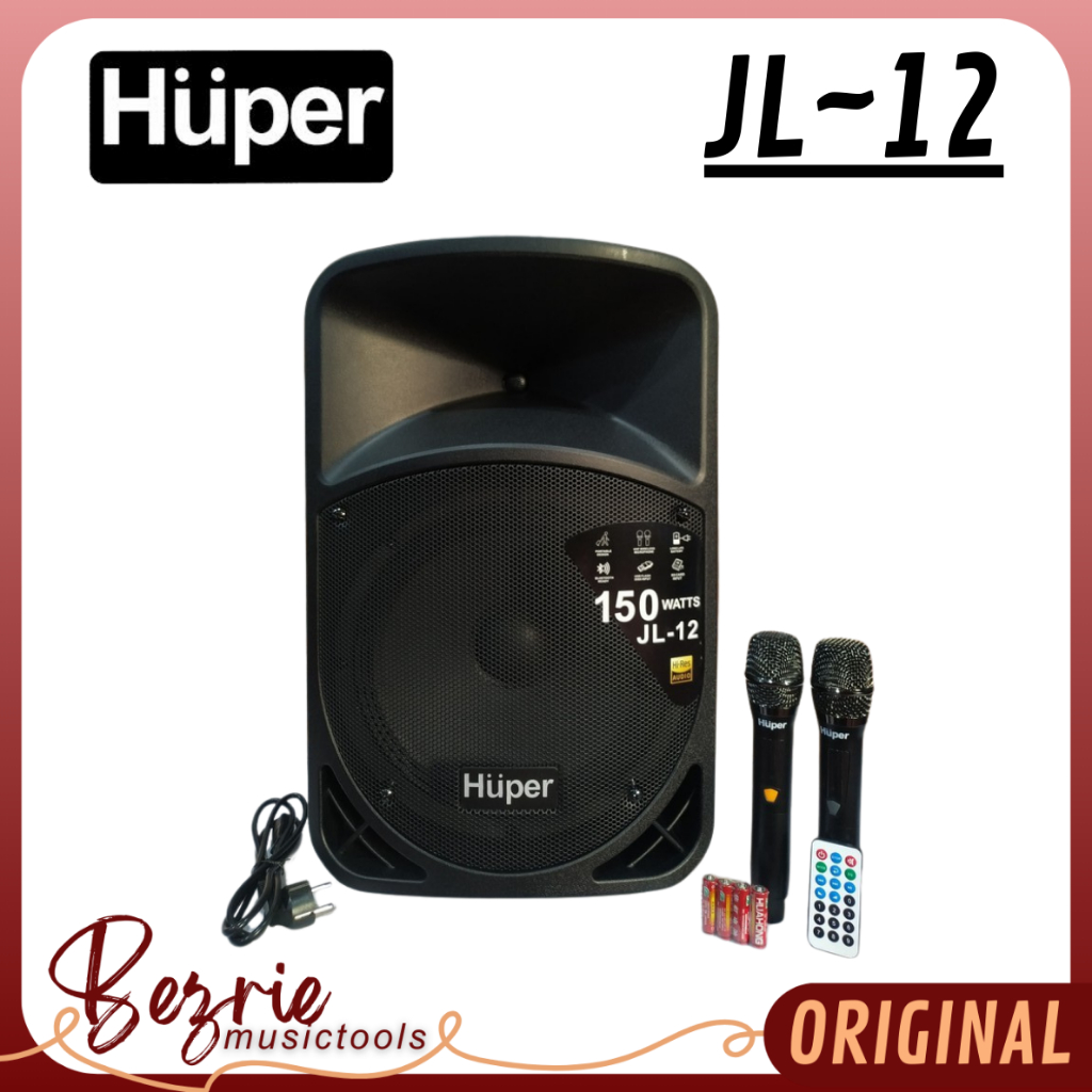 Huper JL12 Speaker Portable Wireless HUPER JL-12
