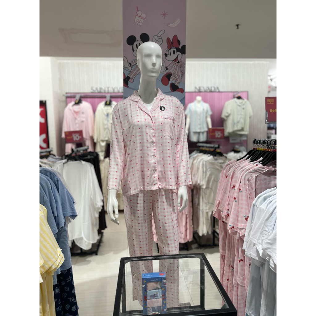 SETELAN PIYAMA WANITA CHARACTER BY NEVADA MATAHARI STORE