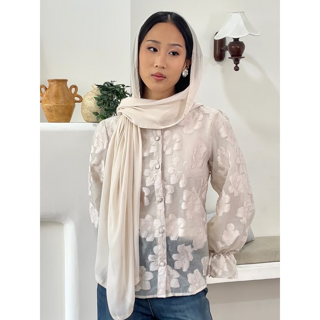 LASOLANGE - Yemima Top | Atasan Outer Lebaran | Baju Raya Collection