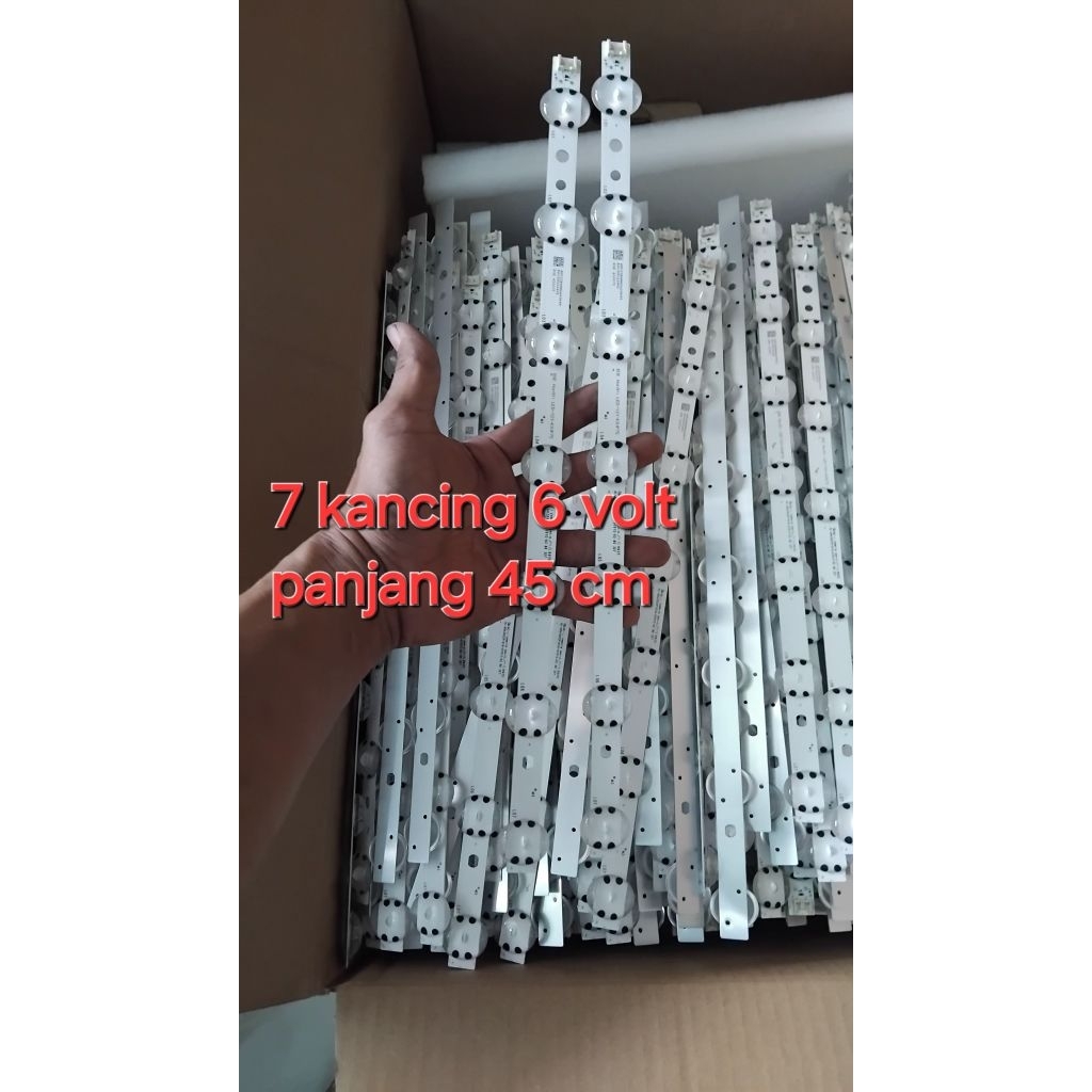 BL - BACKLIGHT - KODOK - MATA BESAR - 7 KANCING - 6 VOLT - PANJANG 45 CM - NEW ORIGINAL