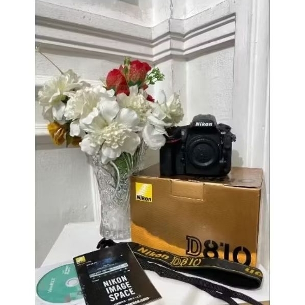 Nikon D810 Body Only lengkap mulus