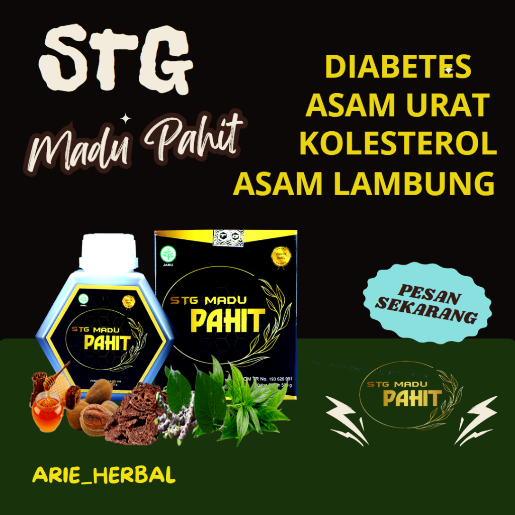 madu hitam pahit STG