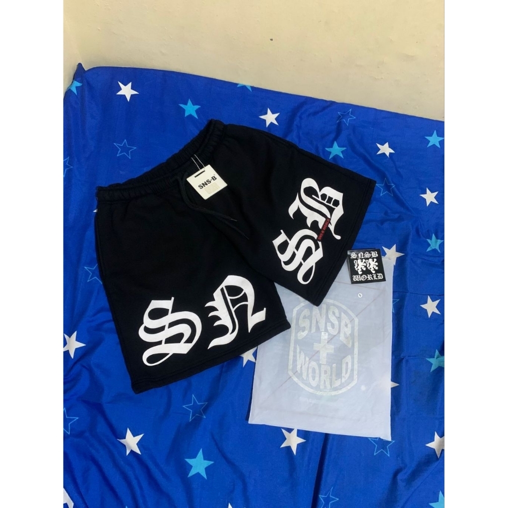 short pants snsb sz S like new kelengkapan lengkap