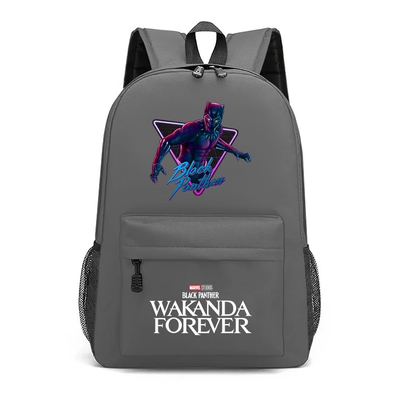 Tas Sekolah Laki-laki Tas Ransel Kapasitas Besar Motif wakanda forever