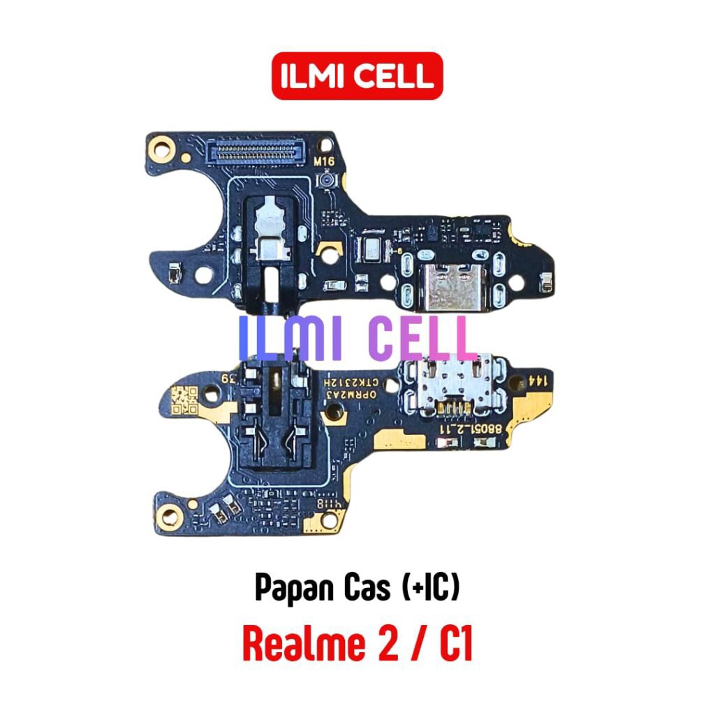 PAPAN KONEKTOR CAS MIC REALME 2/ C1 ORI