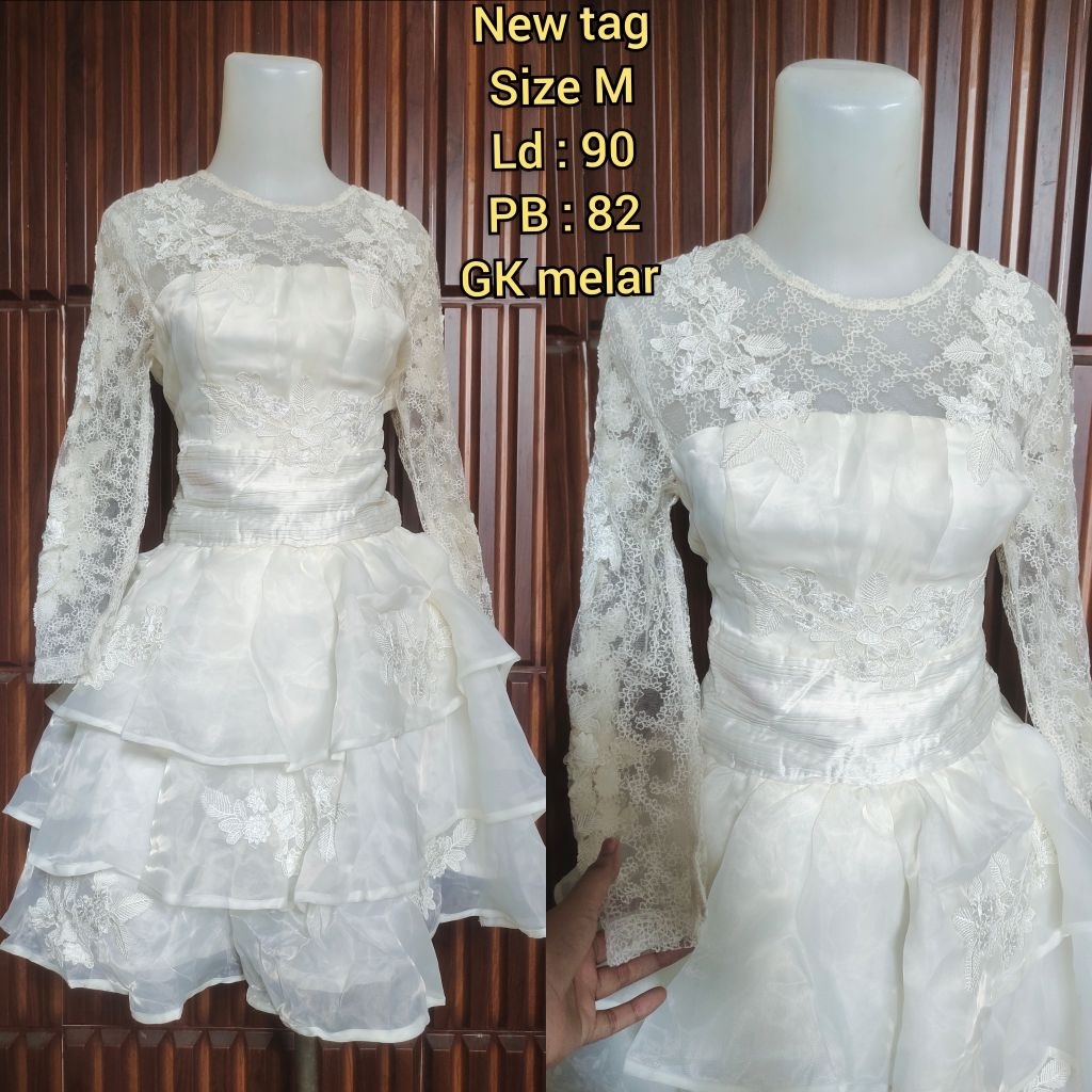 gaun pesta wanita gaun pengantin gaun ultah